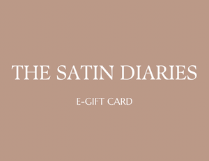 The Satin Diaries Gift Card